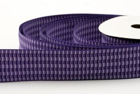 Violet Unique Checkered Design Ribbon_K1750-704